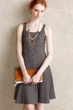 NWT Anthropologie Tanith Dress by Bordeaux, XS, S, L, Monochrome, was $168