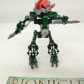 Lego Bionicle 8616 Vahki Vorzakh 100% Complete w/Instructions with Disk 2004