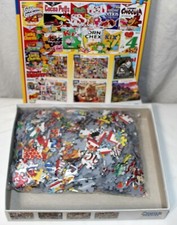 White Mountain Cereal Boxes Puzzle - 1,000 Larger Pieces Made in USA
