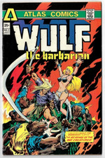 WULF the Barbarian 3 F/VF 1975 Atlas Comics