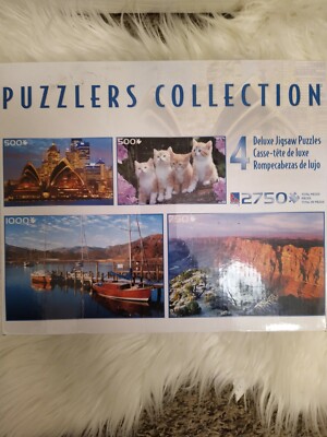 Puzzlers Collection Set 4 Puzzlers Collection, 3 Puzzles in One Box | eBay