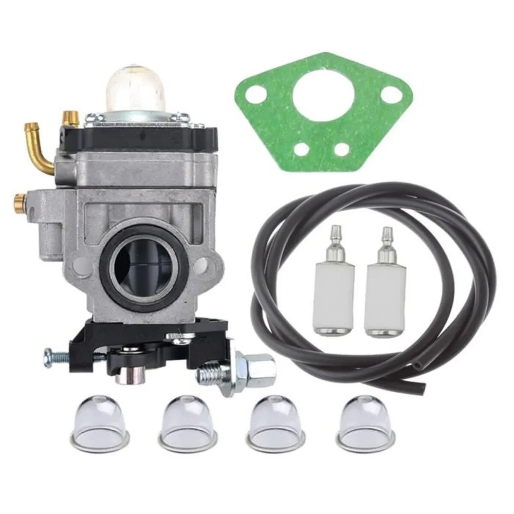 Carburetor and gasket + priming pear hose for 52cc 49cc 43 brushcutter