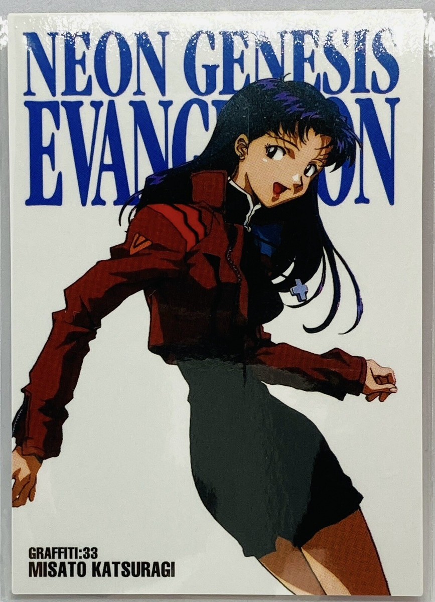 misato bornⅣ DVD Neon Genesis Evangelion Misato Katsuragi Trading Card GR33 1996 | eBay