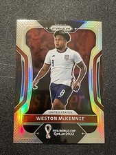 2022 Panini Prizm FIFA World Cup Qatar #209 Weston McKennie Silver Prizm