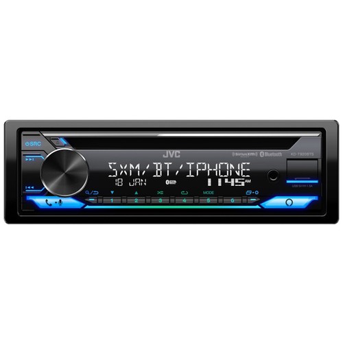 Jvc Kd-T920Bts Single Din Am/Fm Radio Stereo Usb Aux Bluetooth Cd Car Receiver