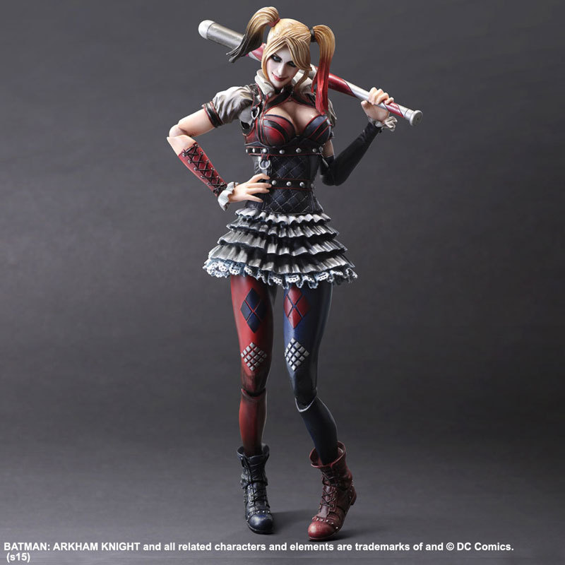 SQUARE ENIX DC HARLEY QUINN BATMAN ARKHAM KNIGHT NO 4 PLAY ARTS KAI FIGURE NEW