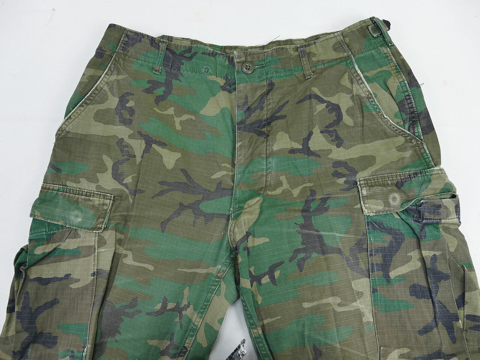 Oryginalne amerykańskie spodnie kamuflażowe ERDL Hot Weather Field Pants 80's ripstop-pokaż oryginalną nazwę Okazja, wybuchowe zakupy