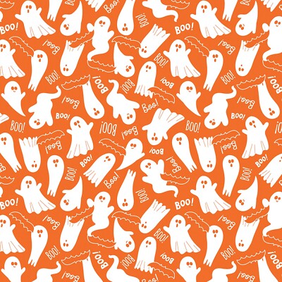 Feline Drive Fabric CHILLS & THRILLS Ghostly Glow Fat Quarter (18''x 22'') FQ