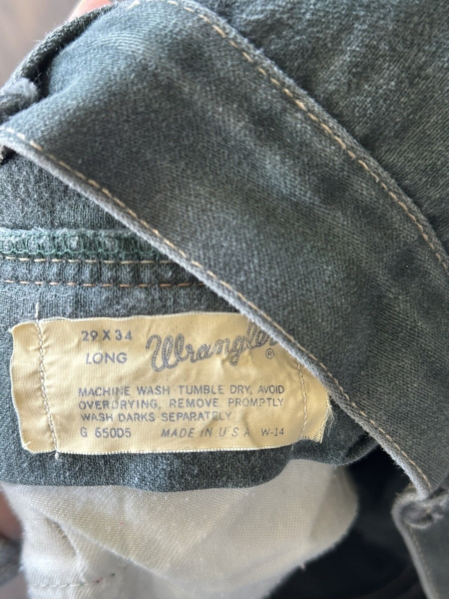 Vintage 60s/70s Wrangler Bell Bottoms Flare Size 29x34 Vintage 60s/70s Wrangler Bell Bottoms Flare Size 29x34