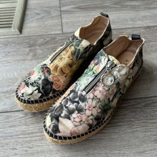 Ateliers Madeira Floral Espadrilles Hand Made in Spain Size 36