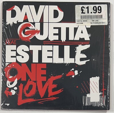 David Guetta feat. Estelle - One Love - 2 Tracks CD - Brand New And Sealed