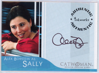 2004 INKWORKS CATWOMAN ALEX BORSTEIN AS SALLY AUTOGRAPH A-2