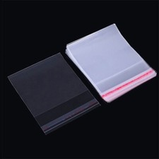 Clear Resealable Recloseable Self Seal Adhesive Cello Lip Tape Poly bags