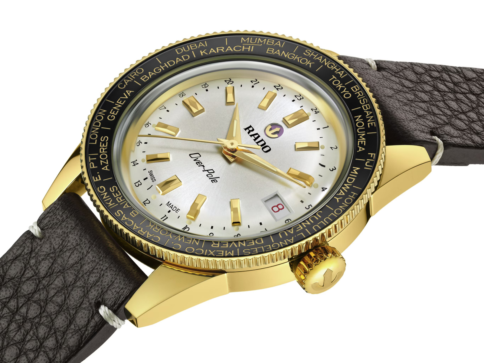 Rado Captain Cook Over-Pole Limited Edition Silver Dial Mens Watch R32193018