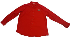 VTG NASCAR Winston Winners Club Red Button Down Shirt Men's XL Made in USA