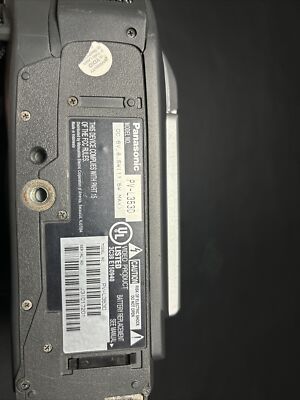 Panasonic Palmcorder 700x Digital Zoom PV-L353D VHS-C (Untested