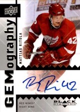 2019-20 Upper Deck Black Diamond Gemography Mattias Ritola #GMR