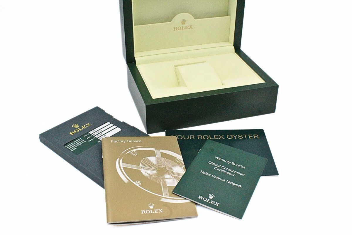 Authentic High-End Green Rolex Leather Watch Box | eBay