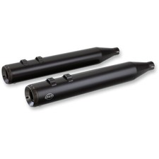 S&S Cycle Grand National Mufflers - Black | 550-0694
