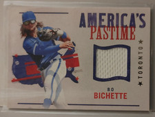 2022 Panini Chronicles America's Pastime Swatches Toronto Blue Jays Bo Bichette