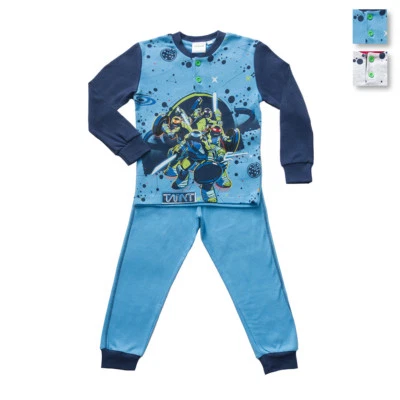 Pigiama bambino Tartarughe Ninja in Caldo cotone TN16036 T254