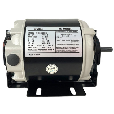 GF2024 Replacement Split-Phase Belt Drive Motor, 115V, 1/4 HP Century AO Smith