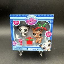 Littlest Pet Shop Pet Pairs with Virtual Code Series 2 Winter Pals New In Box
