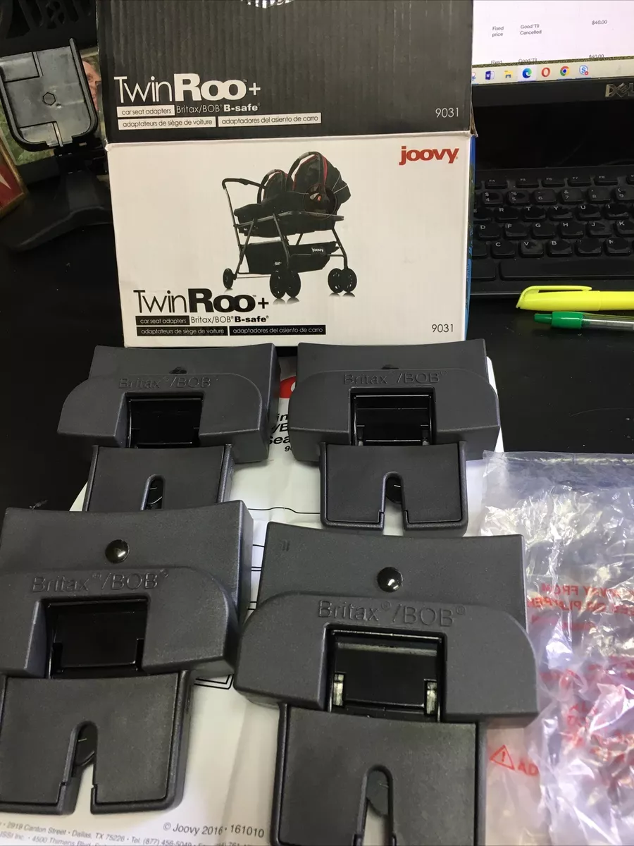 Joovy twin roo top car seat adapter