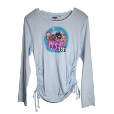 Bratz Shirt Women's XXL Long Sleeve Blue NWT