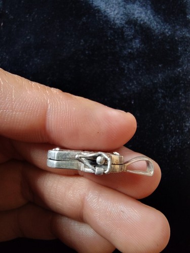 Real 925 Silver Religious Prayer Cross Locket Pendant 5 Star Seller ⭐⭐⭐⭐⭐ - Picture 6 of 11
