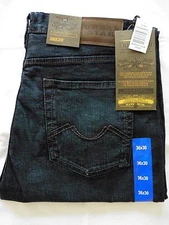 Urban Star men's jeans-relaxed fit-straight- 36x30 - midnight/dark blue - NEW!