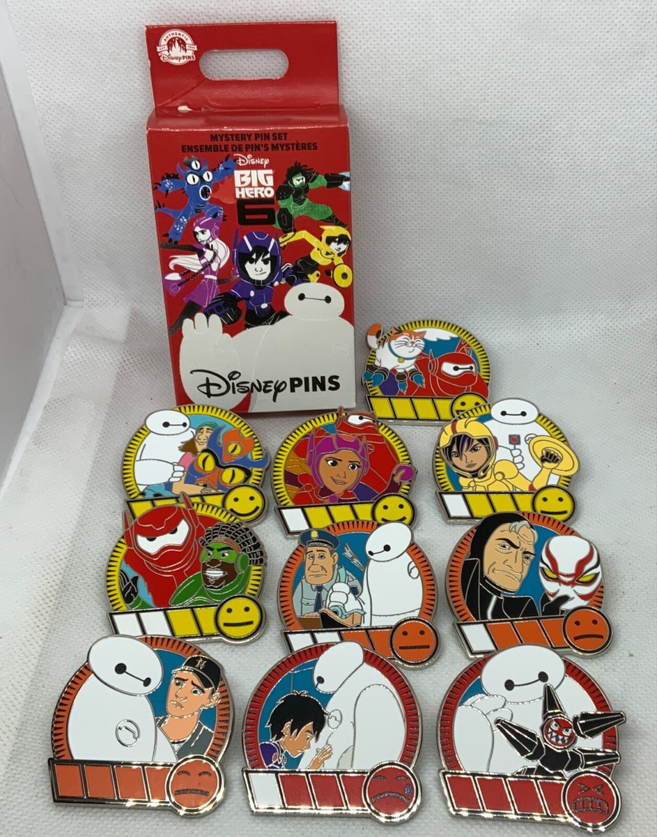 ✨WDWで購入✨【未開封】ビッグヒーロー6　ベイマックス　マーベル　ピンバッジ Disney WDI aDorbs 2024 Big Hero 6 Baymax LE 400 Pin | eBay