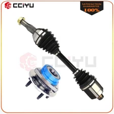 Front Right Wheel Hub Bearing Assembly & CV Axle Shaft For Pontiac Grand Prix