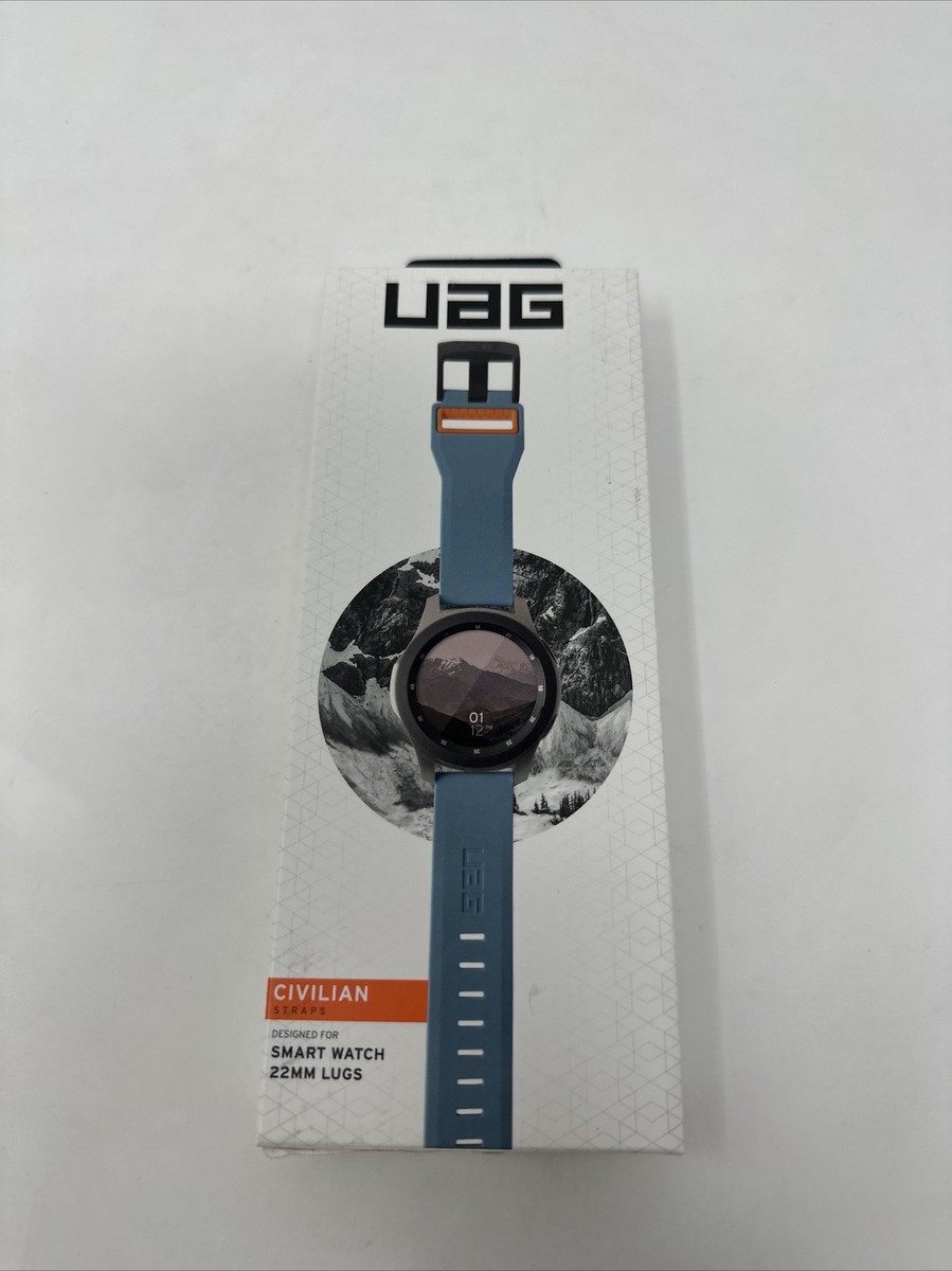 Samsung Galaxy Watch Ultra Titanium Silver URBAN ARMOR GEAR UAG Compatible With Samsung Galaxy Watch  Band 40mm 44mm, Samsung Galaxy Watch Pro 45mm, Galaxy Watch 4/4  Classic, Sporty Nylon Replacement Watch Strap Metropolis Grey main image 1