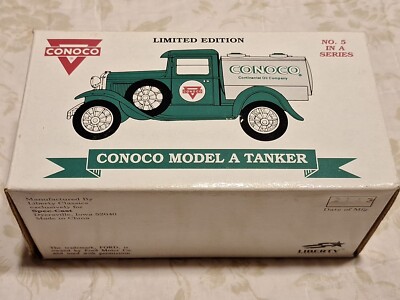 Conoco Continental Oil Company 1929 Ford Model A Tanker Bank Vintage