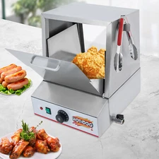 96 Hot Dogs Electric Hot Dog Warmer 500W Large Commercial Hot Dog Steamer New