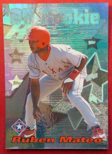 1999 Topps Ruben Mateo #AM17 - All-Matrix '99 Rookie Rush (Rangers)