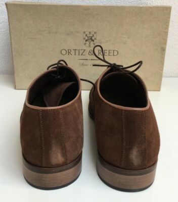 Ortiz & Reed - BROWN SUEDE OXFORD - EU 43 | eBay