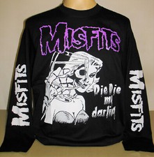 Misfits Die Die My Darling Punk Band Long Sleeve T-Shirt Size S M L XL 2XL 3XL