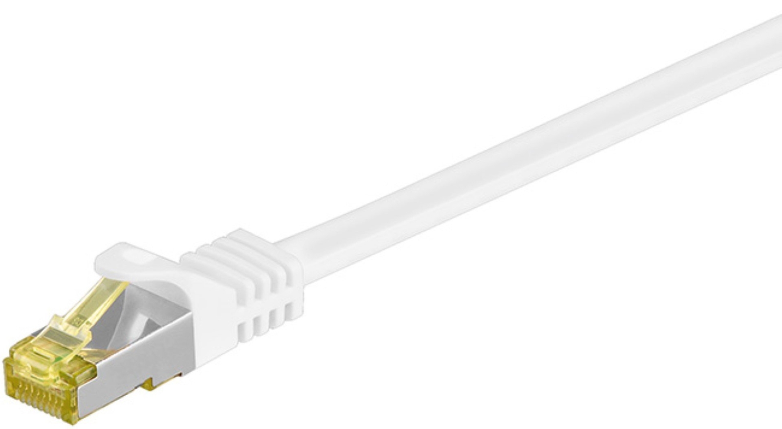 Wentronic RJ45 CAT7 15 M 15 m Cat7 S/FTP (S-STP) White Network Cable – RJ-45 Net
