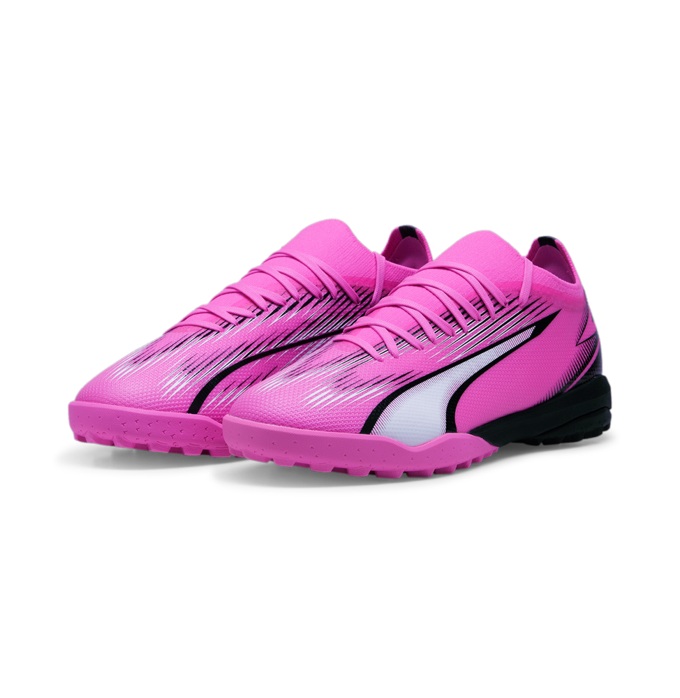 Puma Ultra Match Turf Training Soccer Mens Pink Sneakers Athletic Shoes 10775701