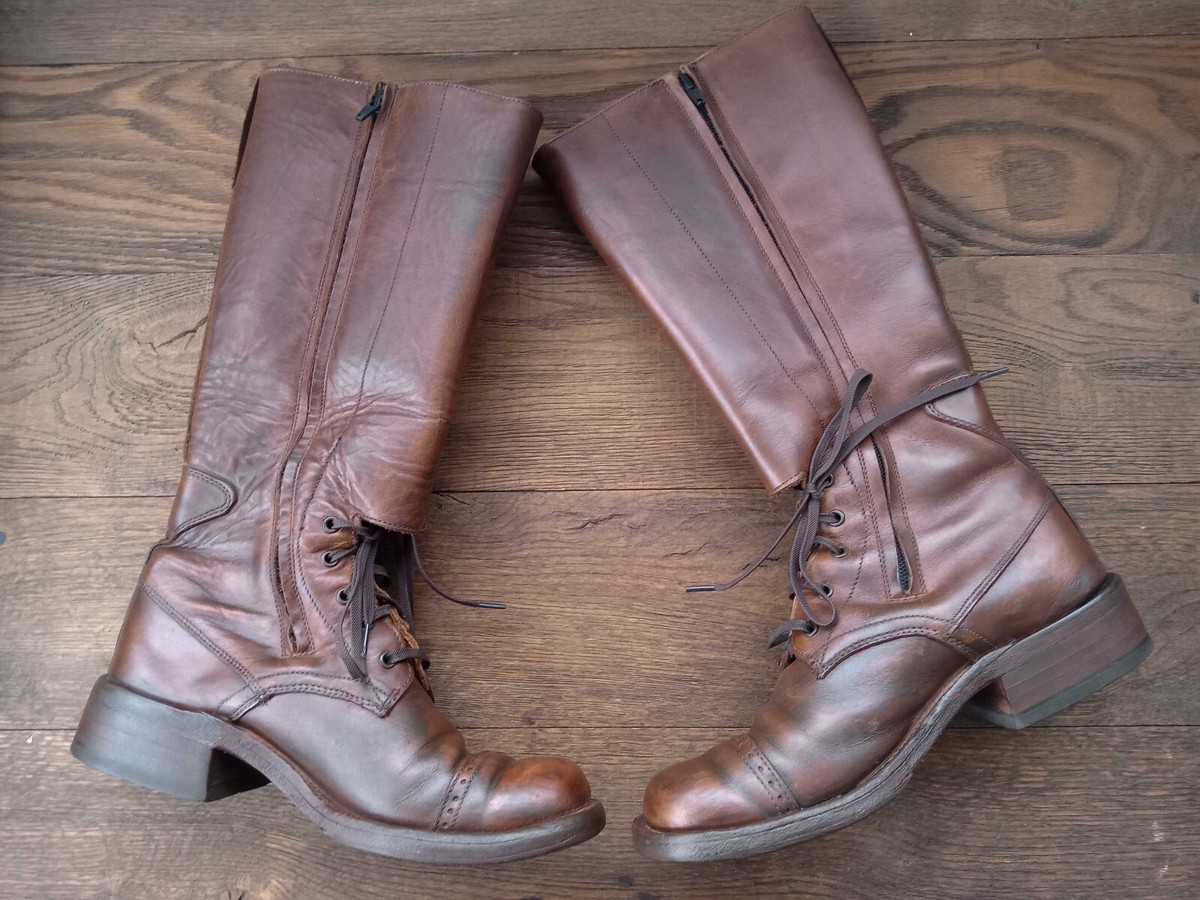 Redwing ウィメンズ Boots Leather Zipper Unit Red Wing 9065 Buckle women's leather boots, great condition | eBay