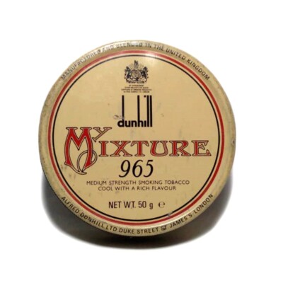 Empty Dunhill Mixture 965 Tobacco Tin