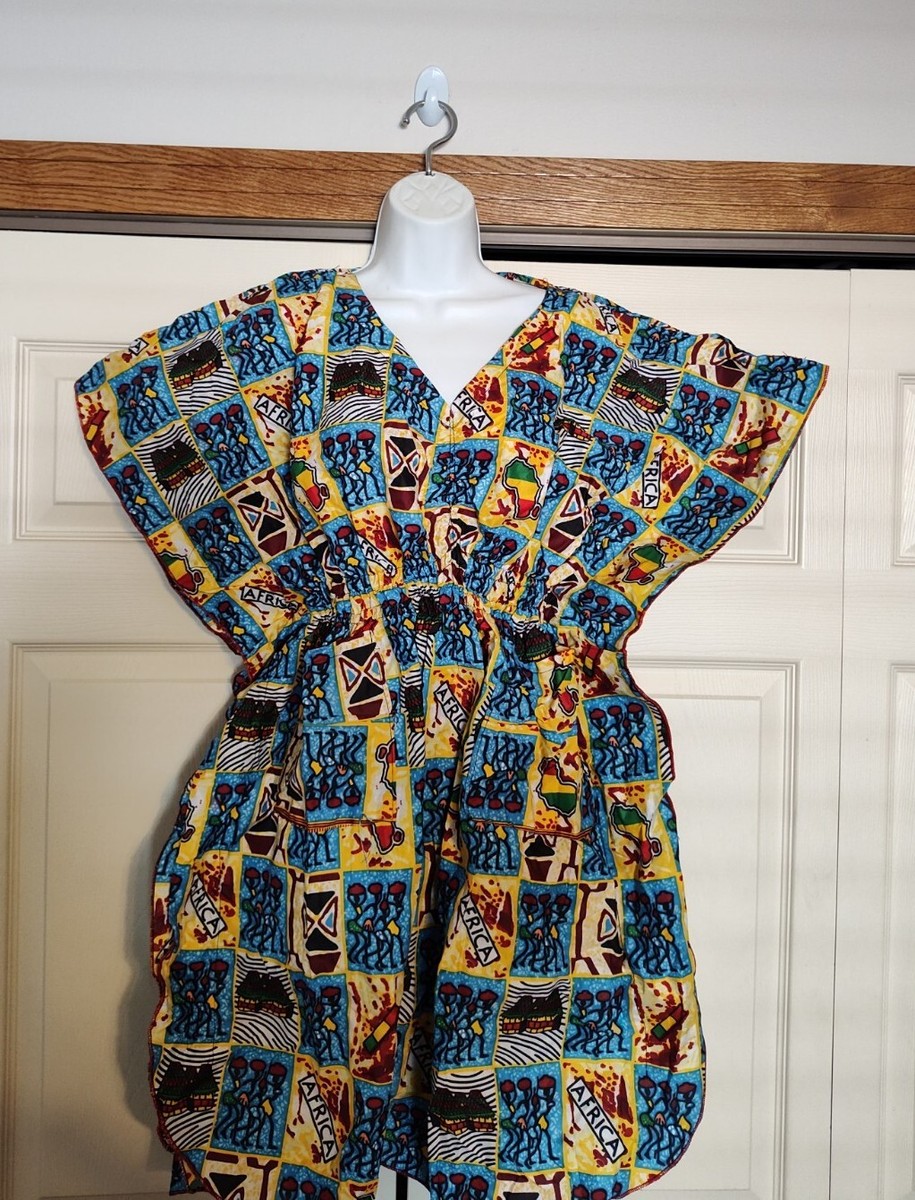 dashiki dress designs Orange Dashiki Shirt / Dashiki Dress - African print top