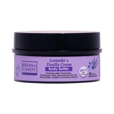 Bryan & Candy Lavender, Vanilla Cream Body Butter For Soft Skin 200gm