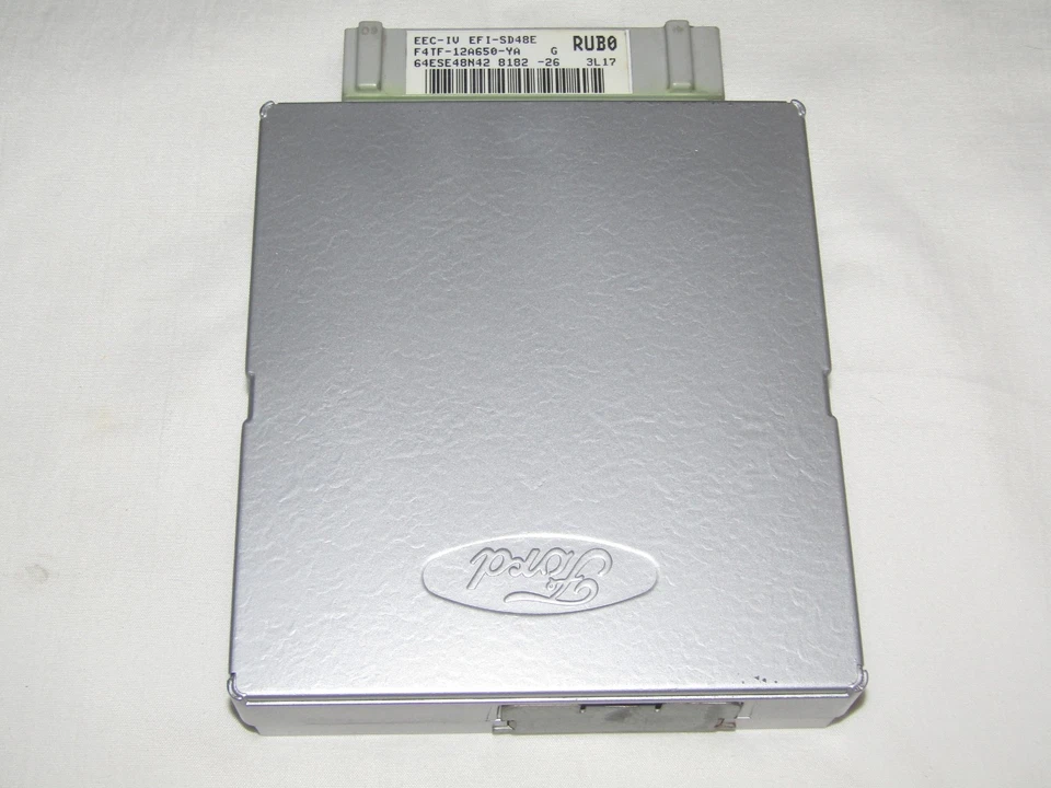 Ford E250 E3500 1994 7,5 L V8 AT MÓDULO DE CONTROL DEL MOTOR ECM ECU PCM F4TF-12A650-YA Foto 3 de 4