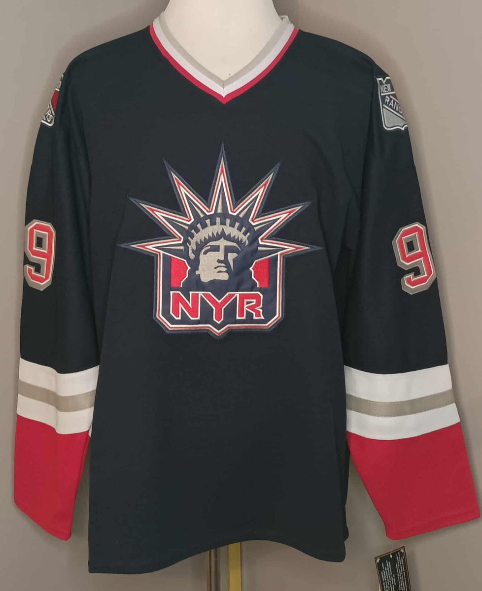 Wayne Gretzky New York Rangers Blue 