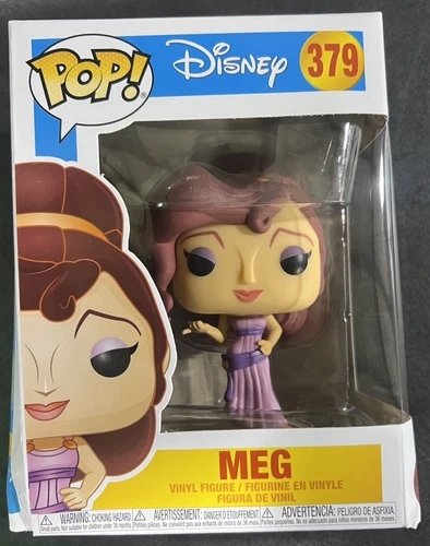 Funko POP! Disney Hercules - Meg #379 * Damaged Box * Vaulted * Sealed *