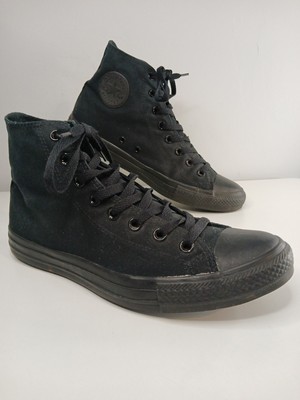 all black converse size 10
