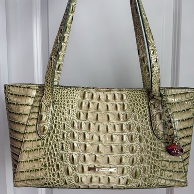 Brahmin Tonya Tote Fern Green Melbourne Leather